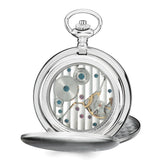Charles Hubert Stnlss Stl White Dial Pocket Watch