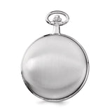 Charles Hubert Chrome Finish White Dial Pocket Watch