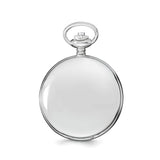 Charles Hubert Chrome-Finish White Dial Pocket Watch