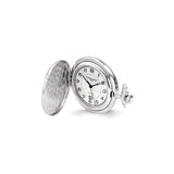 Charles Hubert Chrome-finish Unicorn Shield Pocket Watch