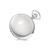 Charles Hubert Chrome-finish Oval Design Pocket Watch