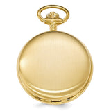 Swingtime Gold-finish Brass Mechanical 42mm Pocket Watch