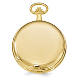 Swingtime Gold-finish Brass Quartz 48mm Pocket Watch