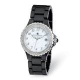 Ladies Charles Hubert Black Ceramic 38mm Watch