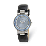 Ladies Charles Hubert Stainless Blue Mother of Pearl 32mm Watch