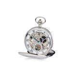 Charles Hubert Open Heart Dial 53mm Case Pocket Watch