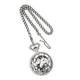 Charles Hubert Antiqued Finish Horses Pocket Watch