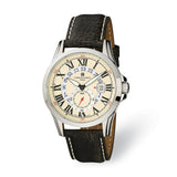Mens Charles Hubert Stainless Steel Beige Dial Watch