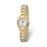 Ladies Charles Hubert Gold-finish White Dial Watch