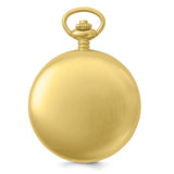 Charles Hubert Stnlss Stl IP-plated Dbl Cover Tritium Pocket Watch