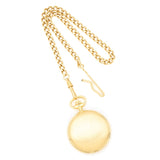 Charles Hubert Gold Finish White Dial Pocket Watch