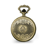 Charles Hubert 2-tone Antique Finish 3 Horses Pocket Watch