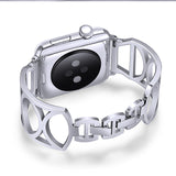 Stainless Steel Strap Fine Mesh 0.4 Line Mesh With Buckle Apple Watch