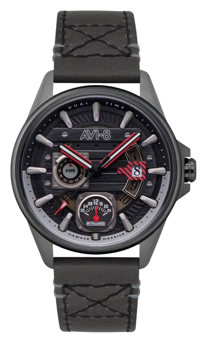 AVI-8 Hawker Harrier Farley Multifunction Night Sky Black Dial Quartz AV-4098-04 Men's Watch