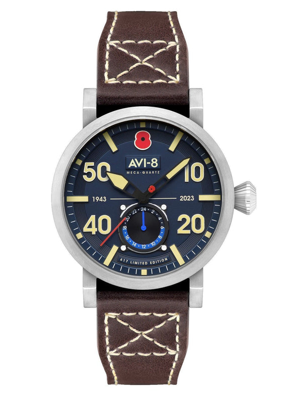 AVI-8 Dambuster 80th Anniversary Royal British Legion Meca-Quartz Limited Edition Navy Blue AV-4108-RBL-02 Men's Watch