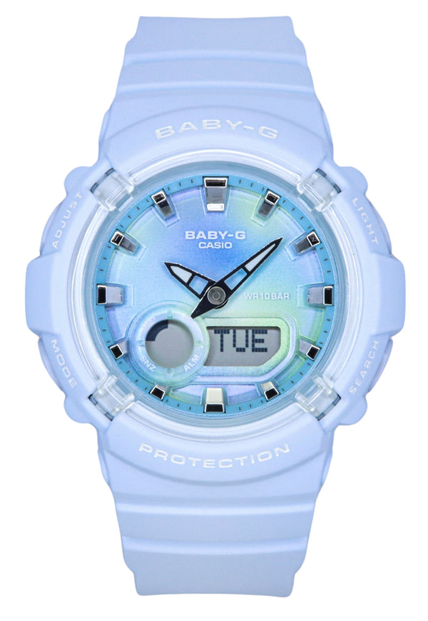 Casio Baby-G Analog Digital Resin Strap Blue Dial Quartz BGA-280TD-2A 100M Womens Watch