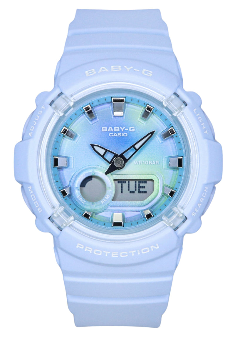 Casio Baby-G Analog Digital Resin Strap Blue Dial Quartz BGA-280TD-2A 100M Womens Watch
