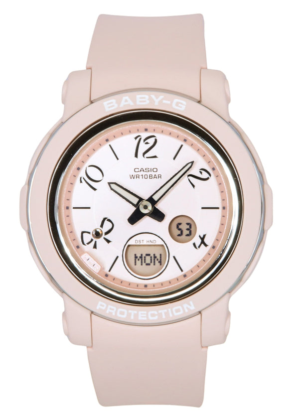 Casio Baby-G Analog Digital Resin Strap Pink Dial Quartz BGA-290RA-4A 100M Womens Watch