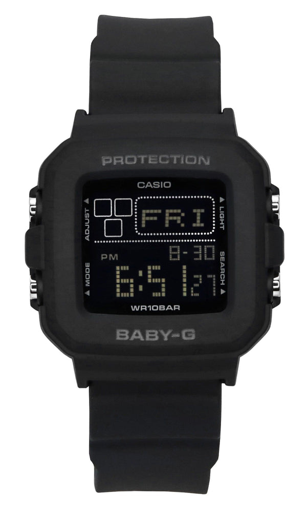 Casio Baby-G Digital Resin Strap Black Dial Quartz BGD-10-1 100M Women's Watch