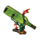 Luxury Giftware by Jere Bejeweled Crystal and Enameled 2 Fish and Reef Bottle Holder