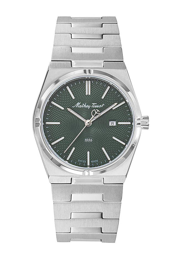 Mathey-Tissot Zeus Stainless Steel Green Dial Quartz D118AV Women's Watch