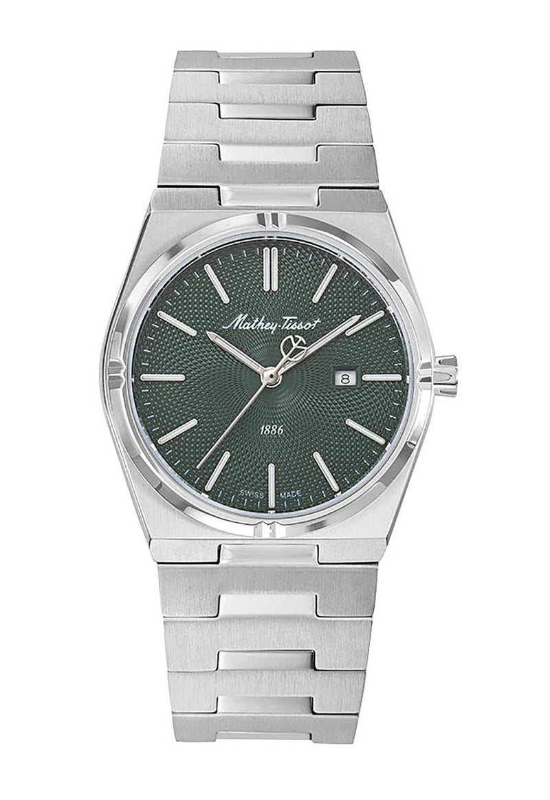 Mathey-Tissot Zeus Stainless Steel Green Dial Quartz D118AV Women's Watch