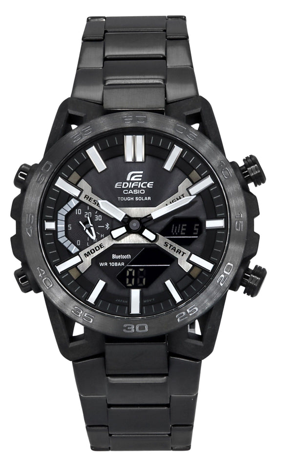 Casio Edifice Sospensione Analog Digital Smartphone Link Tough Solar ECB-2000DC-1B 100M Men's Watch