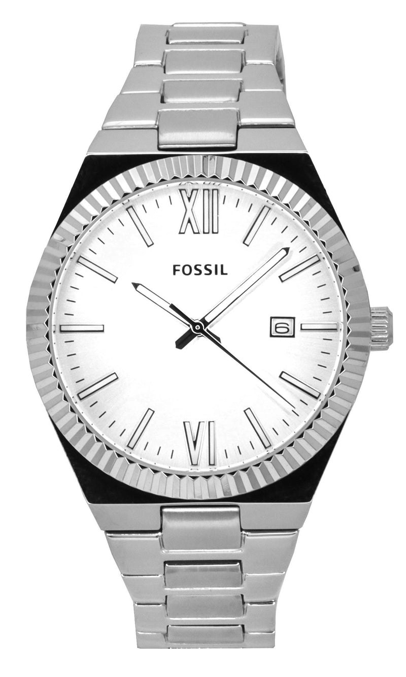 Fossil Scarlette Stainless Steel Silver Dial Quartz ES5300 Women's Watch