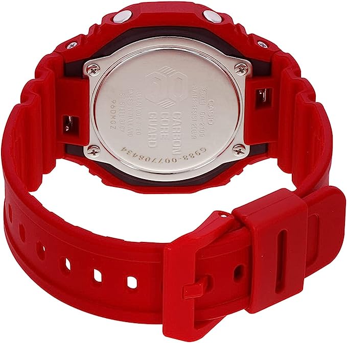 Casio G-Shock Carbon Core Guard Resin Strap Analog Digital GA-2100-4A GA2100-4 200M Men's Watch