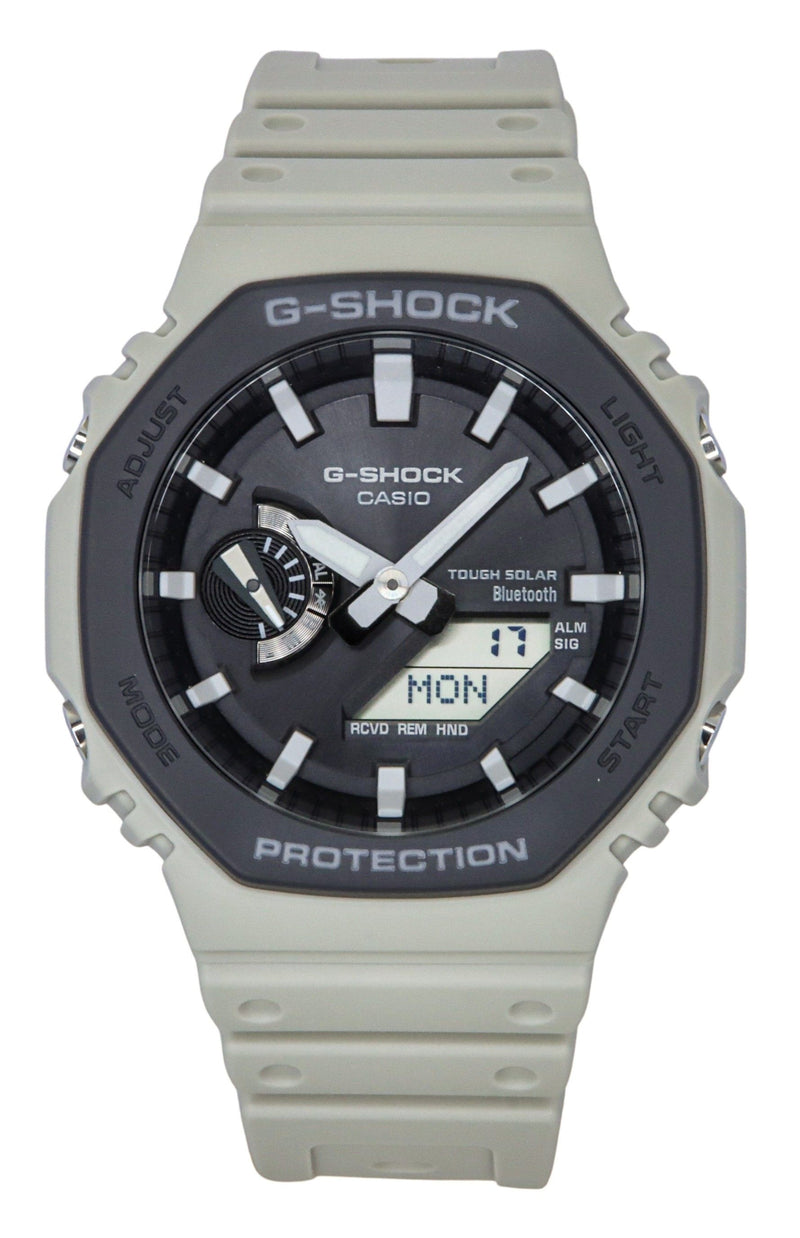 Casio G-Shock Analog Digital Smartphone Link Bio-Based Resin Strap Black Dial Tough Solar GA-B2100LUU-5A 200M Mens Watch
