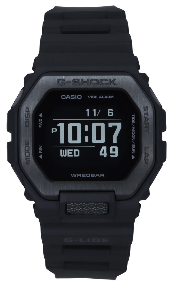 Casio G-Shock G-Lide Digital Smartphone Link Resin Strap Quartz GBX-100NS-1 200M Mens Watch