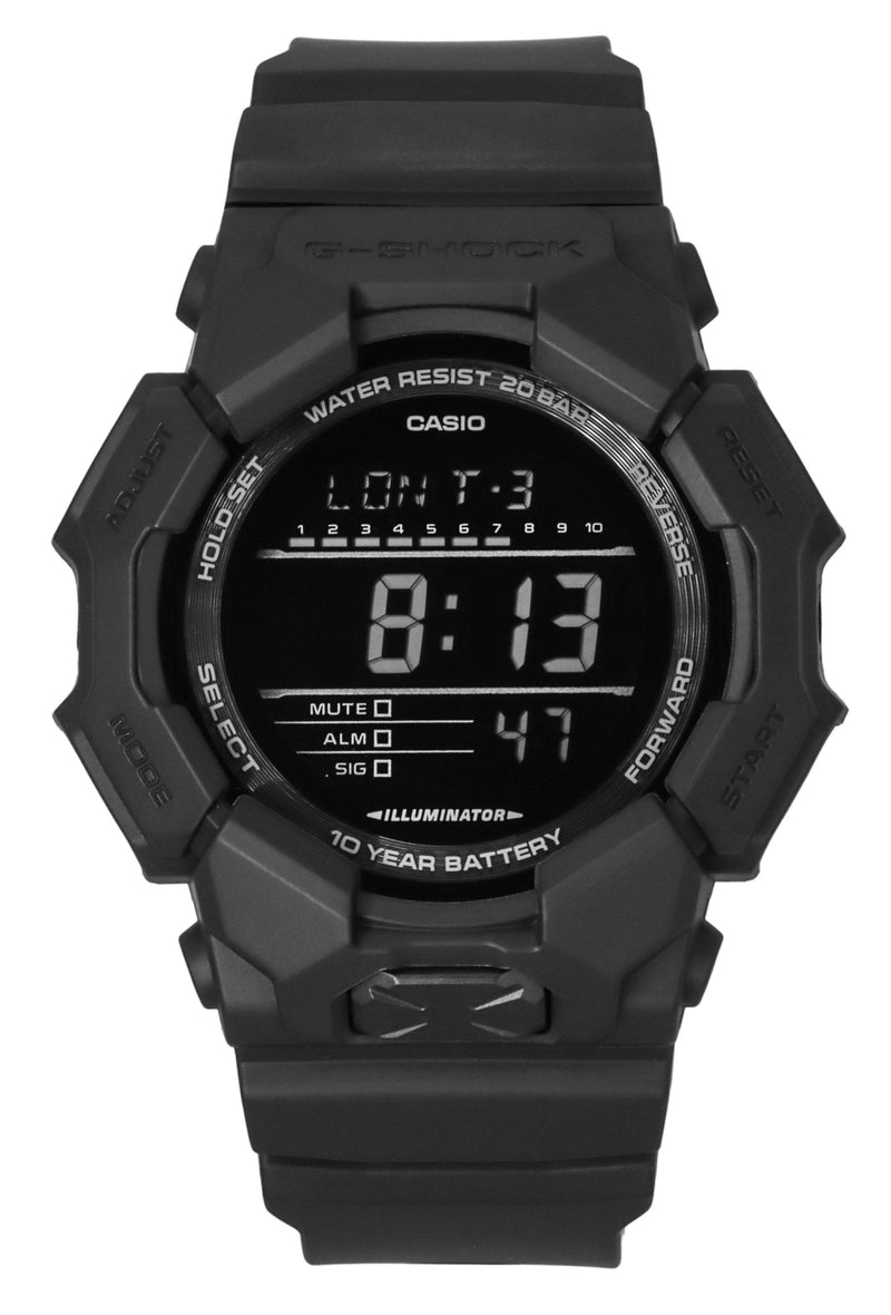 Casio G-Shock Digital Bio-Based Resin Strap Quartz GD-010-1A1 200M Mens Watch