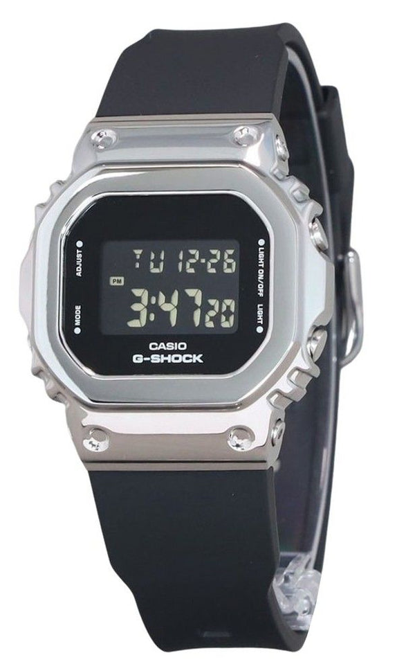 Casio G-Shock Digital Metal Bezel Resin Strap Quartz GM-5600U-1 200M Men's Watch