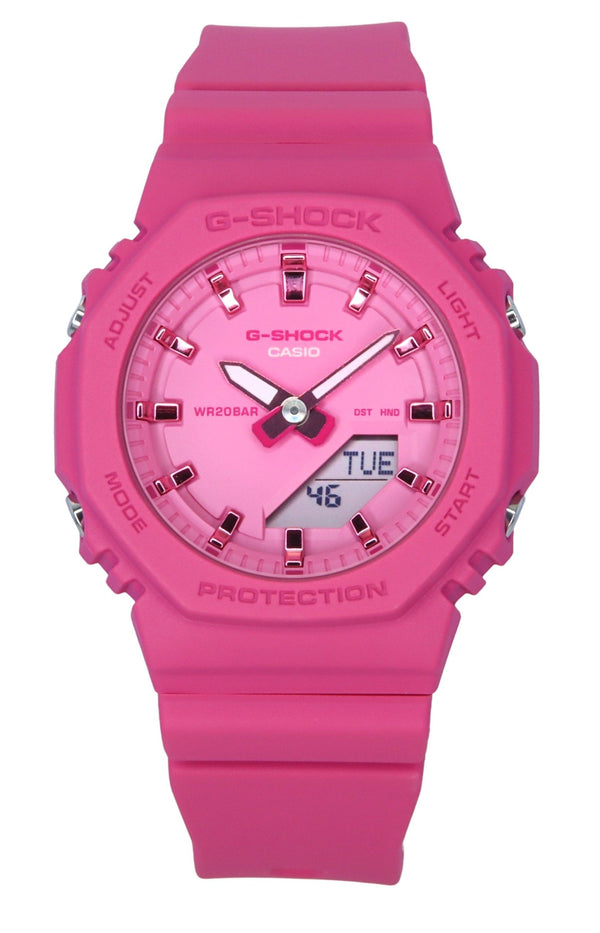 Casio G-Shock Analog Digital Bio-Based Resin Pink Dial Quartz GMA-P2100PP-4A 200M Womens Watch
