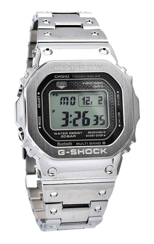 Casio G-Shock Digital Smartphone Link Full Metal Tough Solar GMW-B5000D-1 200M Mens Watch