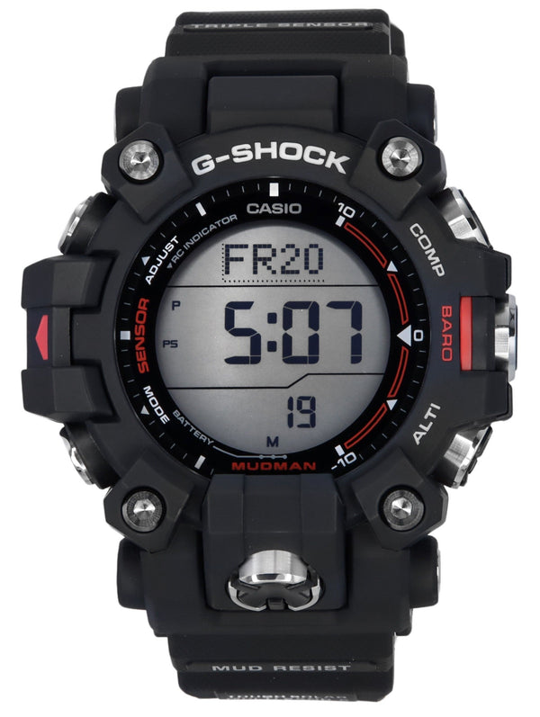 Casio G-Shock Mudman Master Of G-Land Digital Resin Strap Solar GW-9500-1 200M Men's Watch