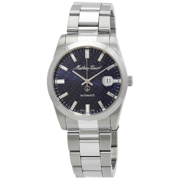 Mathey-Tissot Mathy I Stainless Steel Blue Dial Automatic H1450ATB Men's Watch