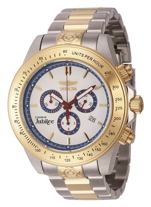 Invicta Cruiseline Chronograph Limited Edition White Dial Quartz Diver's 46145 200M Men's Watch