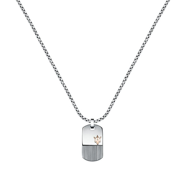 Maserati Jewels Stainless Steel JM121ATK08 Necklace For Men