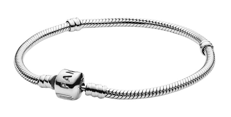 Pandora Moments Snake Chain Bracelet 590702HV-21 For Women