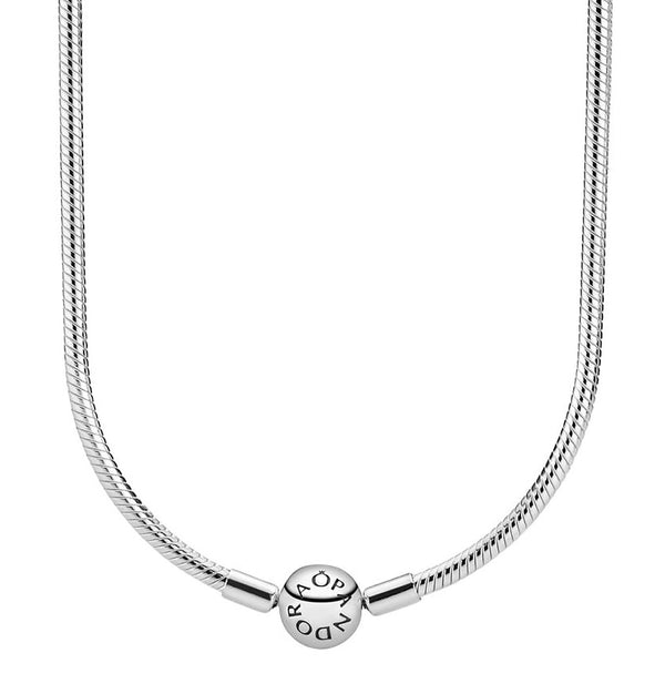 Pandora Snake Chain Sterling Silver Necklace 590742HV-42 For Women