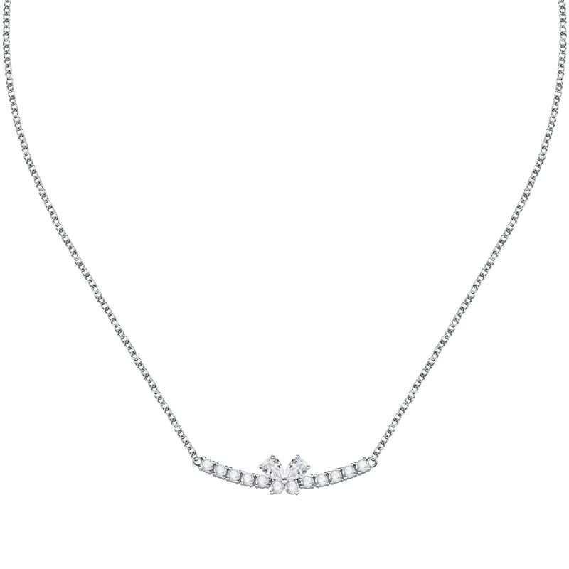 Morellato Scintille Brass And Ninfea Plating Necklace SAQF06 For Women