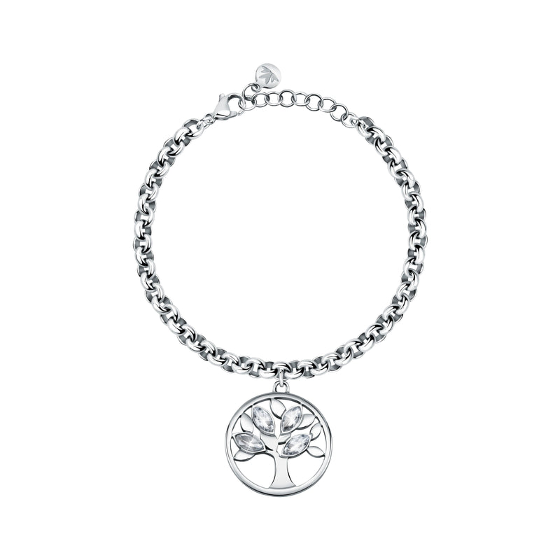 Morellato Vita Stainless Steel Tree Of Life Bracelet SATD19 For Women