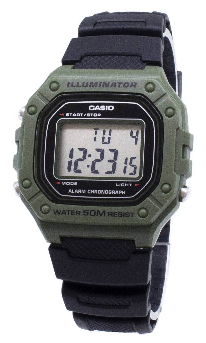 Casio Youth W-218H-3AV W218H-3AV Digital Mens Watch