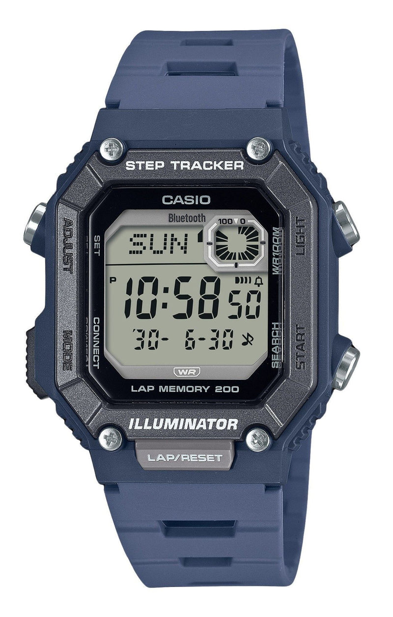 Casio Standard Digital Smartphone Link Step Tracker Resin Strap Quartz WS-B1000-2AV 100M Men's Watch