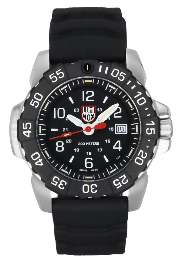 Luminox Navy Seal RSC Rubber Strap Black Dial Quartz Diver's XS.3251.CB 200M Men's Watch