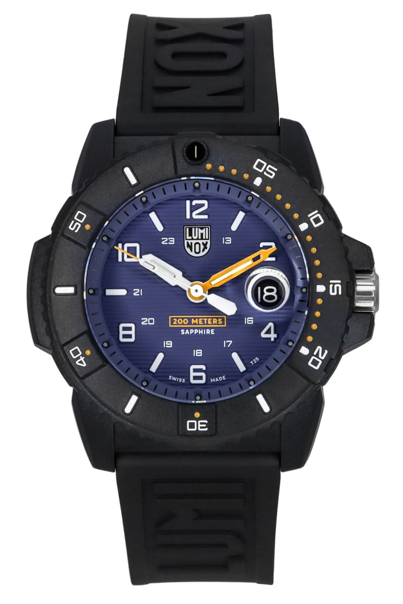 Luminox Navy Seal Foundation Rubber Strap Blue Dial Quartz Diver's XS.3602.NSF 200M Men's Watch