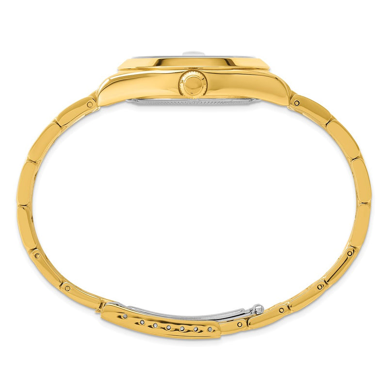 Charles-Hubert Yellow IP-plated Stainless Steel Champagne Dial with Date Watch