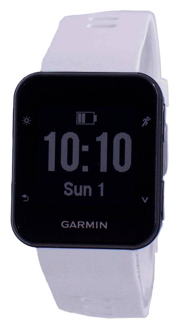 Garmin Forerunner 35 Outdoor Fitness GPS Black Sapphire With White Band 010-01689-13 Multisport Watch