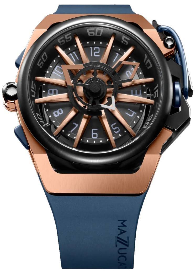 Mazzucato Rim Sport Reversible Chronograph Twin Dial Automatic 02-BLCG6 Men's Watch